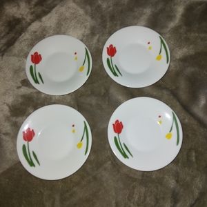 🌷 "Tulip Dance" Mini Saucers by Ranmaru 🌷
